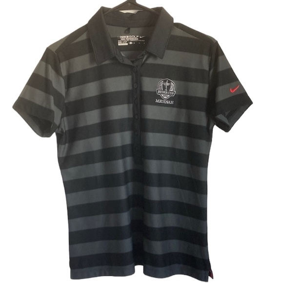 Nike Ryder Cup Golf Tour Performance collared shirt 2012 Medinah EUC - Picture 1 of 7
